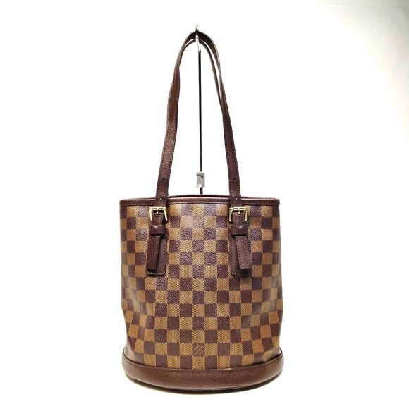 Louis Vuitton Bucket Brown Damier Shoulder Bag 350-050725 - Picture 1 of 9